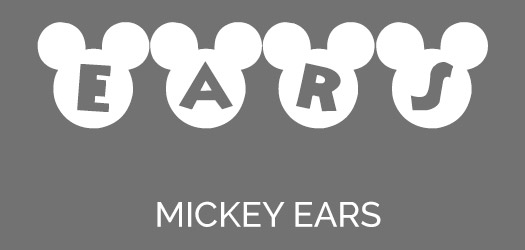 Free Mickey Head Letters Font