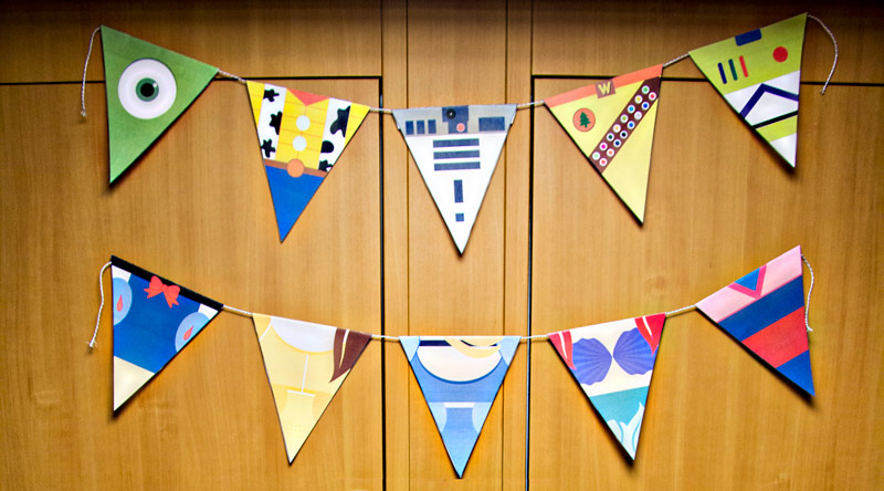 More Free Disney Pennants for Free Download