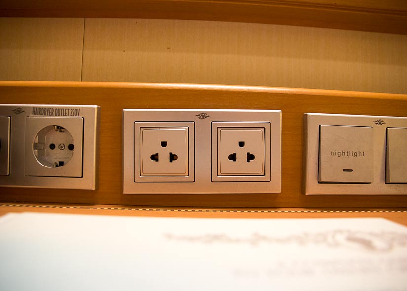 Electrical Outlets on Disney Cruise