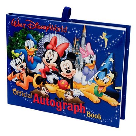 Disney Official Autograph Book