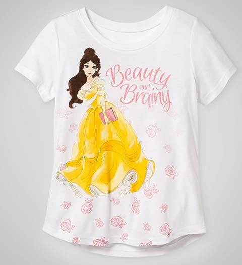 Cute! Beauty and Brainy:  Beauty and the Beast Shirt