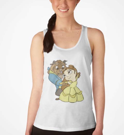 Beauty and the Beast Tank Top