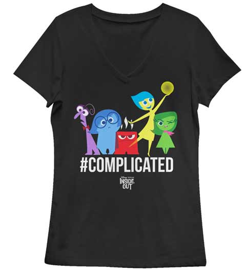#complicated -- Inside Out tshirt