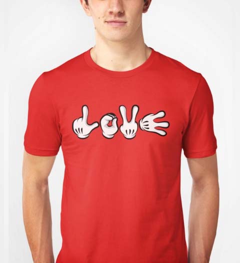 Love! Mickey Mouse Shirt