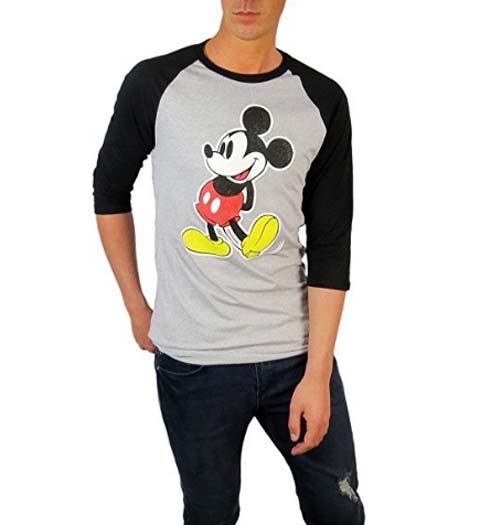 Mickey Mouse: Raglan Tshirt Design