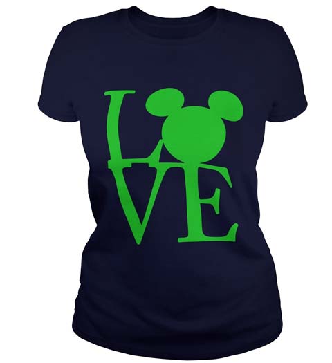 Love! Mickey Mouse Ears Shirt for Ladies