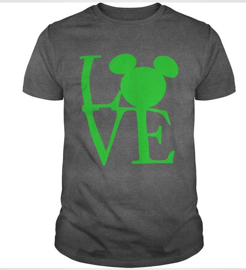 Mickey Mouse Love Shirt