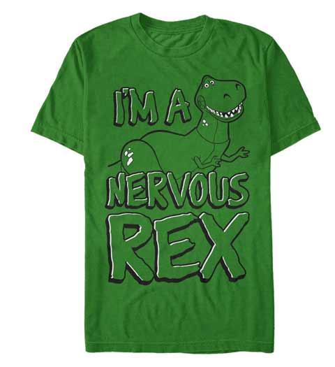 I'm a Nervous Rex, Toy Story Tshirt