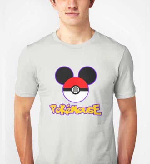 Pokemon Mickey Mouse Tshirt