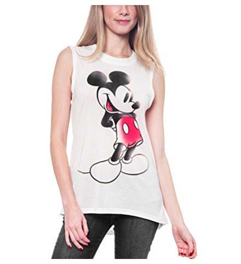 Shy Mickey! Mickey Mouse Tank Top