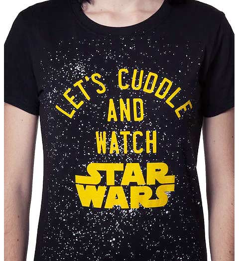 Let's Cuddle and Watch Star Wars -- Women