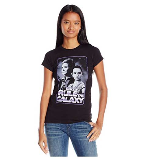 Girls Rules the Galaxy -- Star Wars Shirts for Women