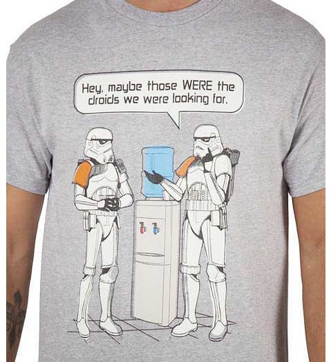 StormTrooper Droids Watercooler Star Wars Shirts