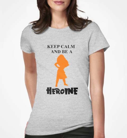 Keep Calm and Be a Heroine Moana Shirt