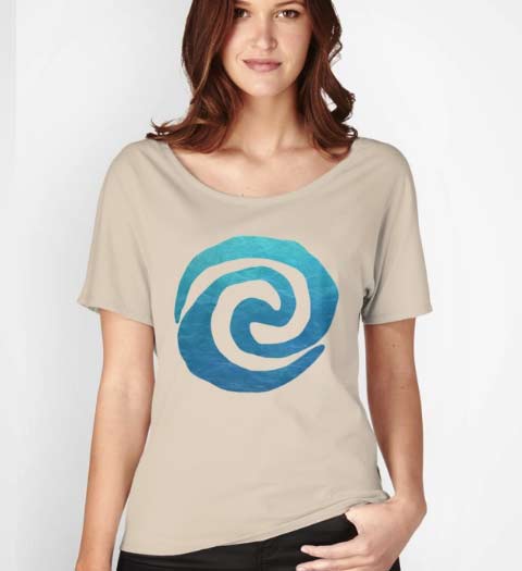 Ocean Spiral Moana Shirt
