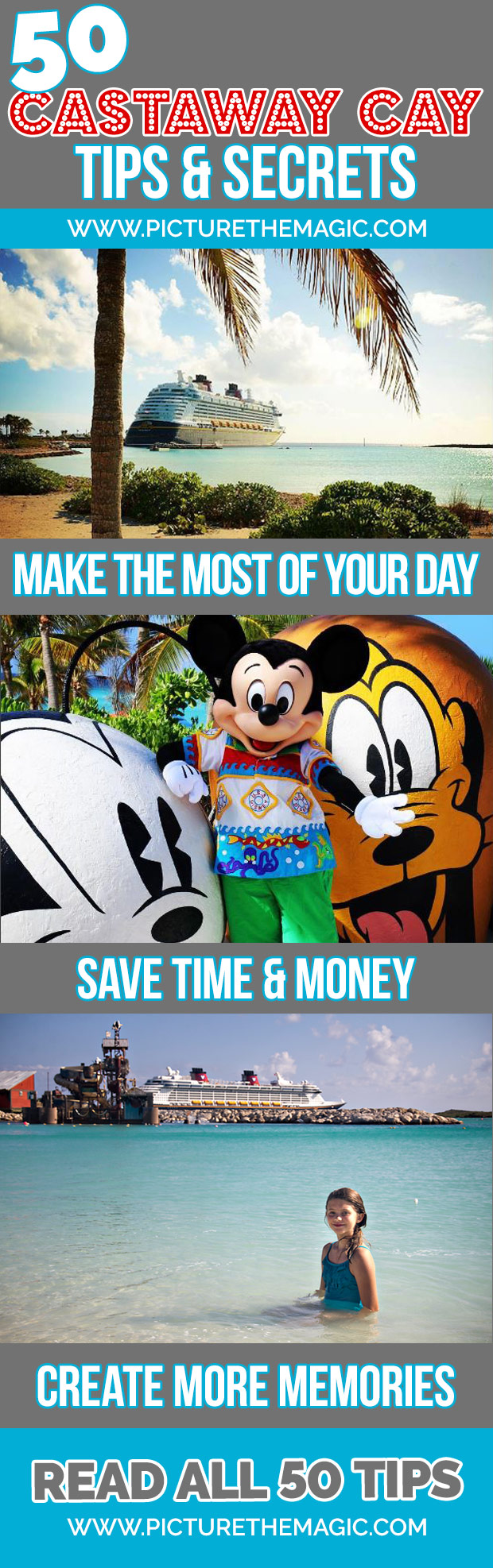 Wow! So many Castaway Cay tips...How to make the most of your day at Disney's private island!