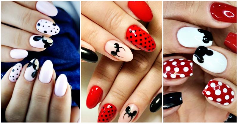 Best Mickey Mouse Nail Art