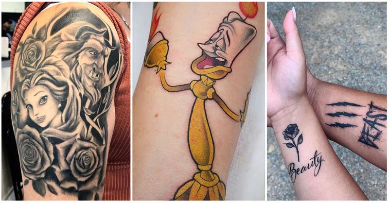 Best Beauty and the Beast Tattoo Ideas