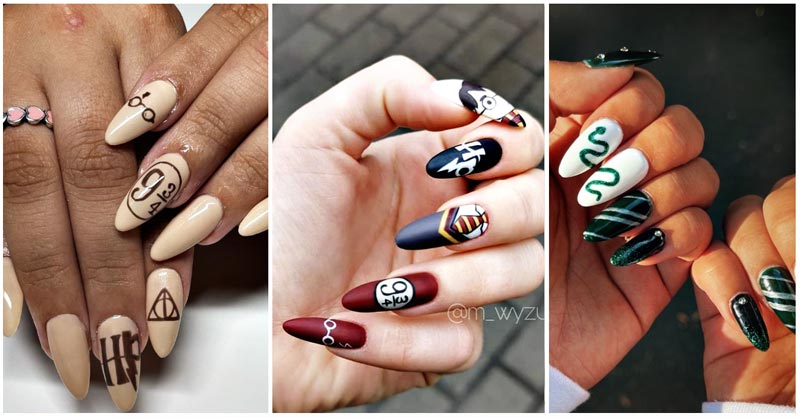 Harry Potter Nail Designs