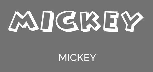 Free Mickey Mouse Font