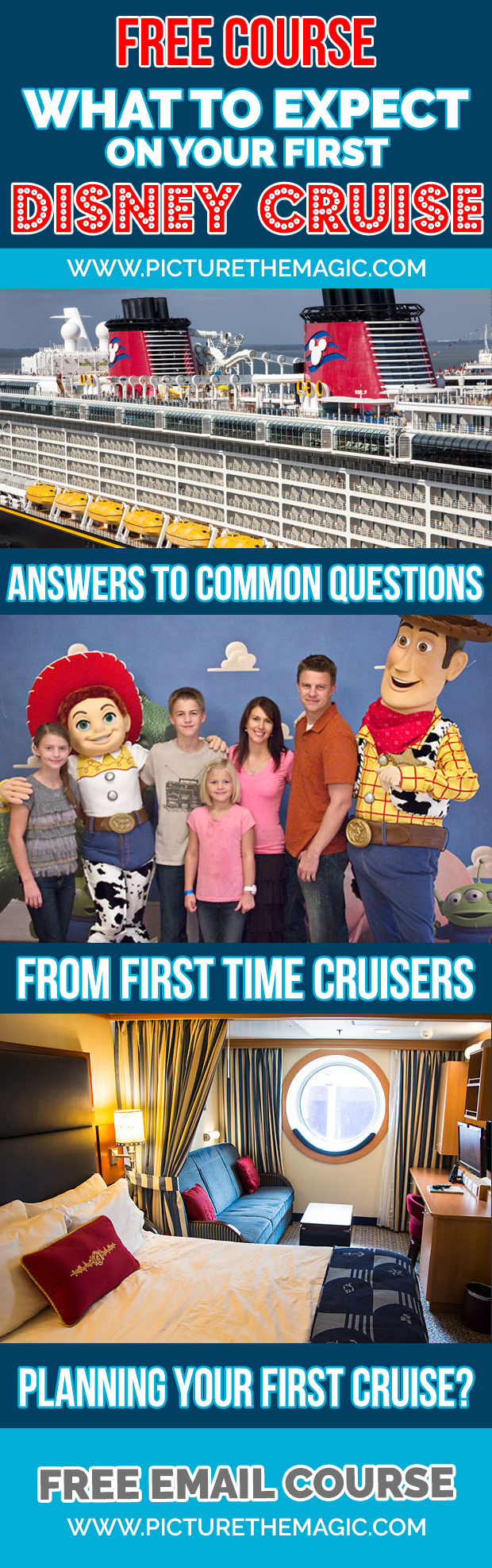 FREE COURSE: What to Expect on Your First Disney Cruise