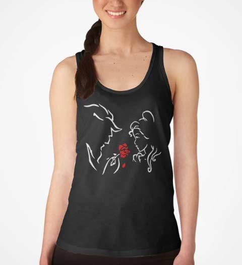 Classic Love: Beauty and the Beast Tank Top