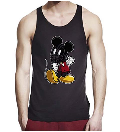 Bane from Batman! Mickey Mouse Shirt for Men