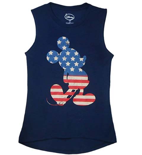 Mickey Mouse Flag Tank Top