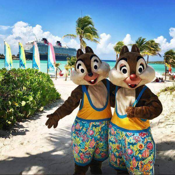 Chip and Dale Castaway Cay