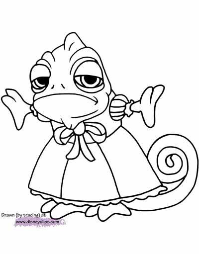 Pascal Coloring Pages from Tangled