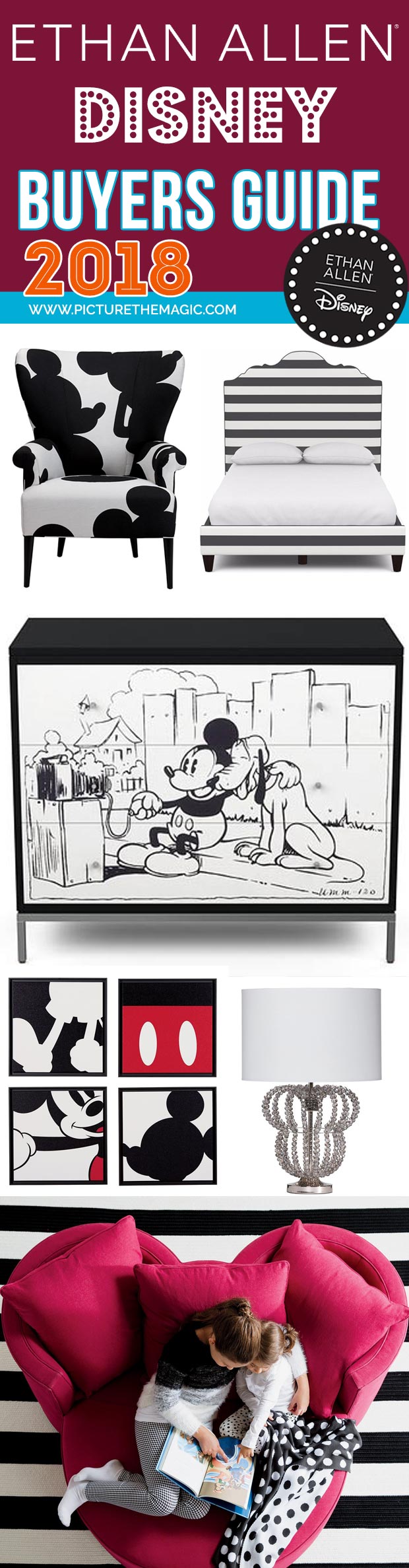 DISNEY LOVERS! It's the Best of Ethan Allen Disney's Collection. Check out this buyer's guide and reviews