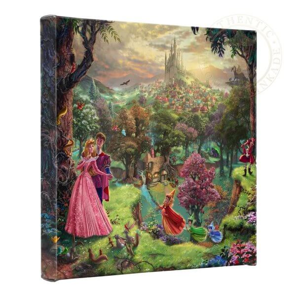 Sleeping Beauty: Thomas Kinkade Disney Print