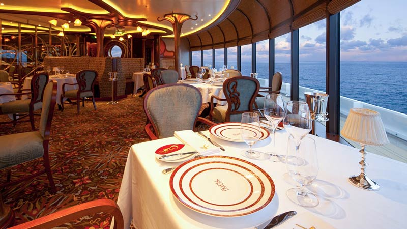 Remy Restaurant on Disney Fantasy Cruise Ship