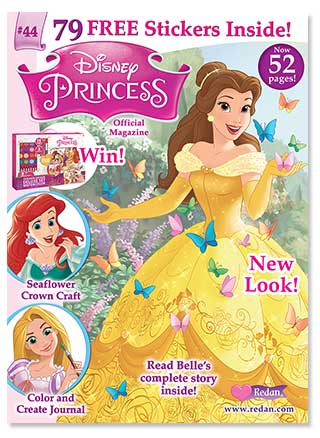 Disney Princess Magazine Cover