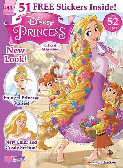 What's Inside the Disney Princess Magazine? Disney Princess Magazine Cover