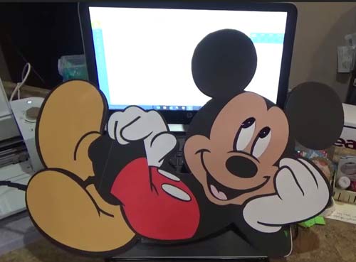 How to Make a 26" Double-sided Mickey Mouse