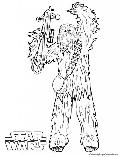 Chewbacca Coloring Pages