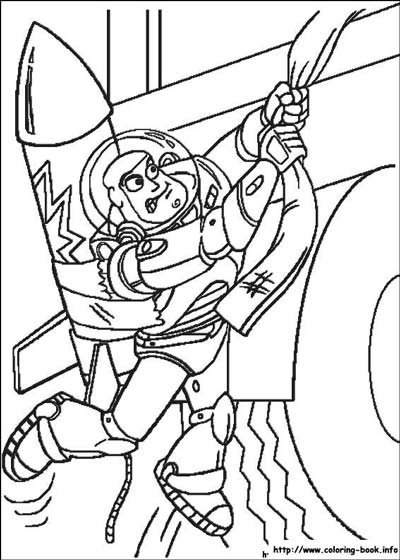 Buzz Lightyear Coloring Pages