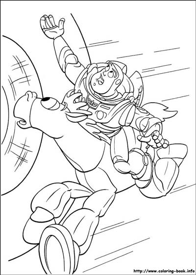 Buzz Lightyear Coloring Pages