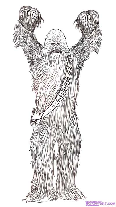 Chewbacca Coloring Pages