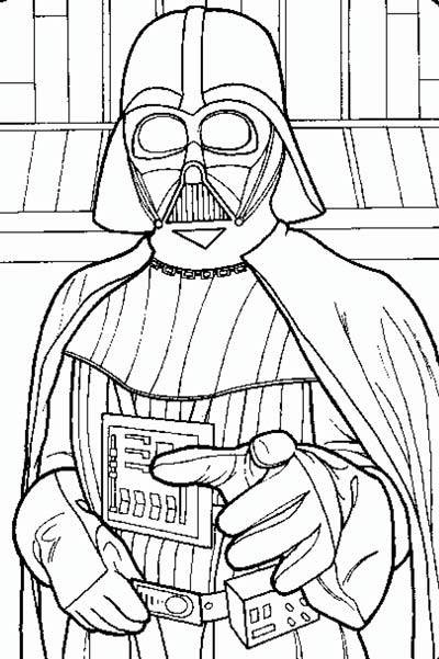 Darth Vader Coloring Pages