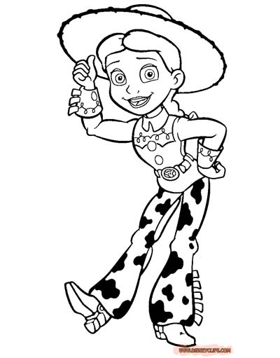 Jessie Coloring Pages