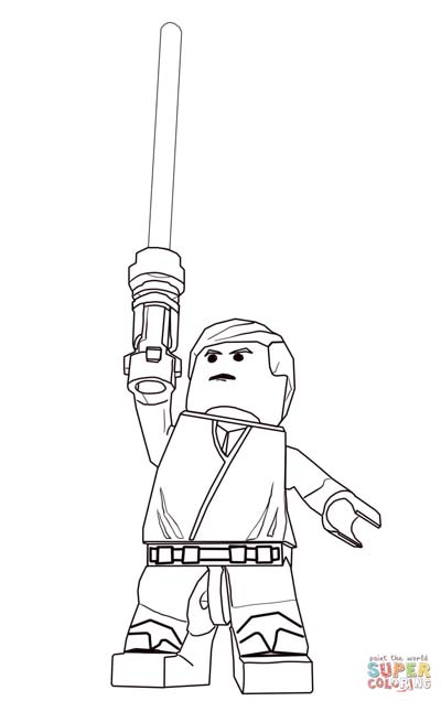 Lego Star Wars Coloring Pages