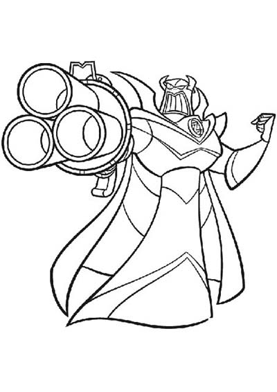 Zurg Coloring Pages