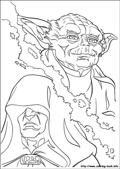 Yoda Coloring Pages
