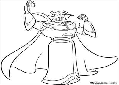 Zurg Coloring Pages
