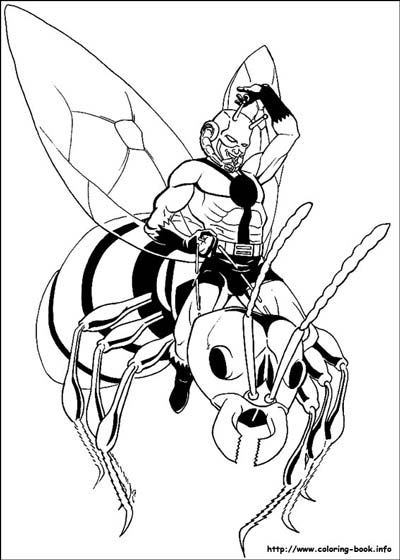 Ant-Man Coloring Pages