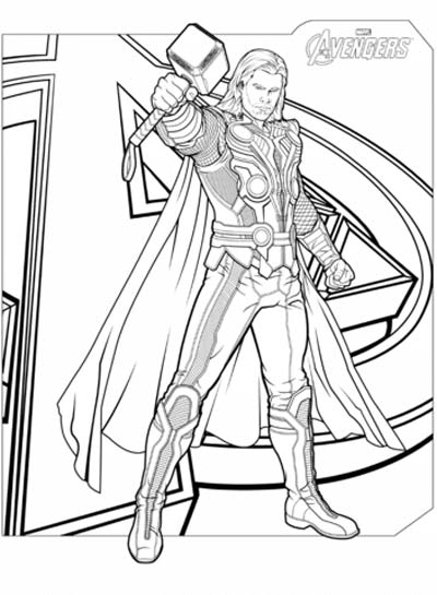 Avengers Coloring Pages