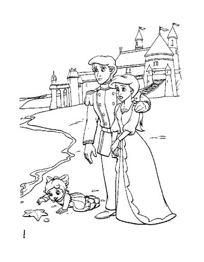 The Little Mermaid 2 Coloring Pages