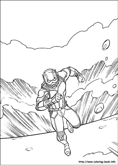 Ant-Man Coloring Pages